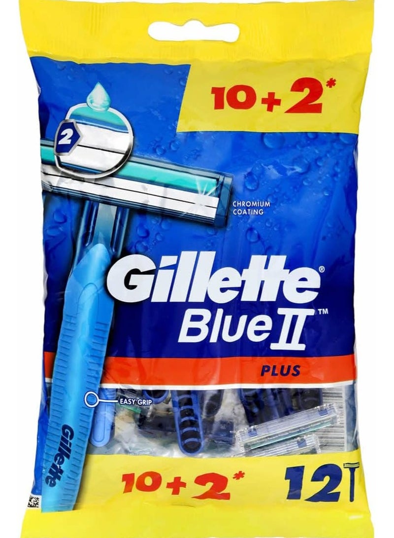 كيس ماكينات حلاقة جيليت بلو 2 بلس 10+2 - Image 1