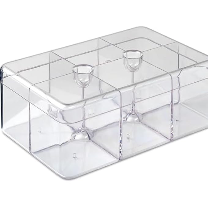 Mepal Tea Box Rectangular Clear - Image 1
