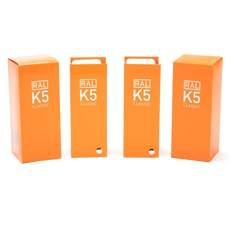 RAL K5 Color Chart, 1 x Gloss, 1 x Semi-Matte, Full Page Color Swatches - Image 3