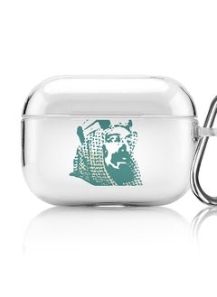 Classic Clear printed Case for Apple AirPods Pro 2nd Generation Thin Transparent Cover [Designed for Apple AirPods Pro 2nd Generation] - Al Saud Print