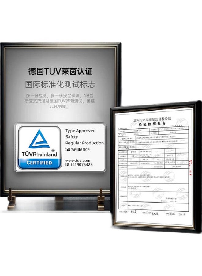 NB حامل شاشة Nbf80، حامل كمبيوتر، ذراع شاشة قابلة للتعديل لسطح المكتب، حامل كمبيوتر دوار، حامل شاشة، دعم شاشة، 17-32 بوصة - Image 2