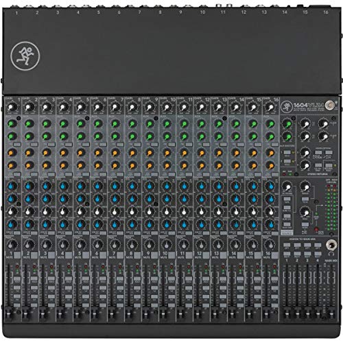 Mackie VLZ4 Series, 16-channel, 4-Bus Compact Mixer with Ultra-wide 60dB gain range and 16 Onyx Mic Preamps (1604VLZ4) - Image 3