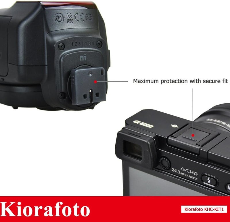 Kiorafoto غطاء واقي متعدد الواجهات MI لحذاء الكاميرا لسوني A7IV III ZV-E10 ZV1 A7C A7SIII A7RIV A6600 A6500 A6400 A6300 A6100 A6000 فلاش HVL-F32M HVL-F45RM ميكروفون ECM-XYST1M ECM-GZ1M ECM-B1M - Image 2