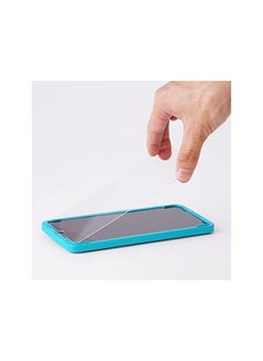 Ibywind Screen Protector For Samsung Galaxy A34 5G 6.6 Inches With 2 Pcs Tempered Glass 1Pc Camera Lens Protector 1Pc Backing Carbon Fiber Film Fingerprint Reader Easy To Install  - Image 3