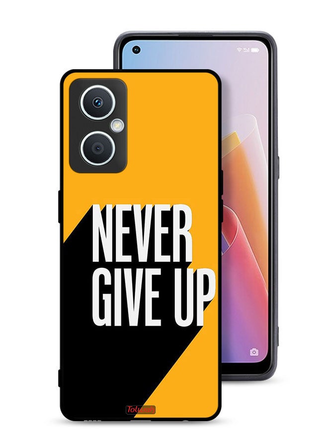Tolwak Oppo A96 5G (China) Protective Case Cover Never Give Up - Image 1