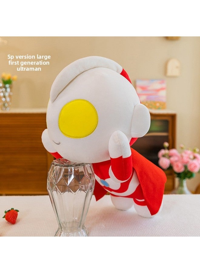 Ultraman Plush Toy Doll Q Version Standing Ultraman Children Doll Birthday Gift Wholesale-Color:SP Version Large Original Ultraman-Height:60cm - Image 1