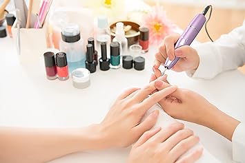 RIO ريو بروفيشونال USB ملف أظافر كهربائي منخفض الاهتزاز EFile مثقاب أظافر للأظافر الأكريليكية والجل الطبيعية 20000 دورة في الدقيقة سرعة قابلة للتعديل مجموعة مانيكير وباديكير هدية مثالية للأمهات والنساء والمبتدئين - Image 3