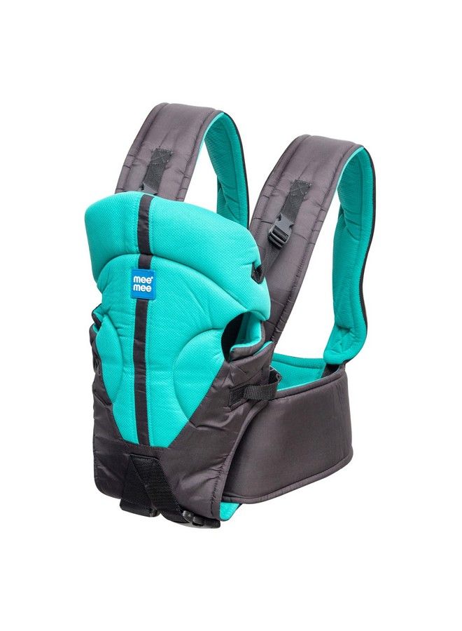 mee mee Elegant Lightweight & Adjustable Baby Sling Carrier With Padded Support For 0 To 2 Year Baby (Green) - Image 2