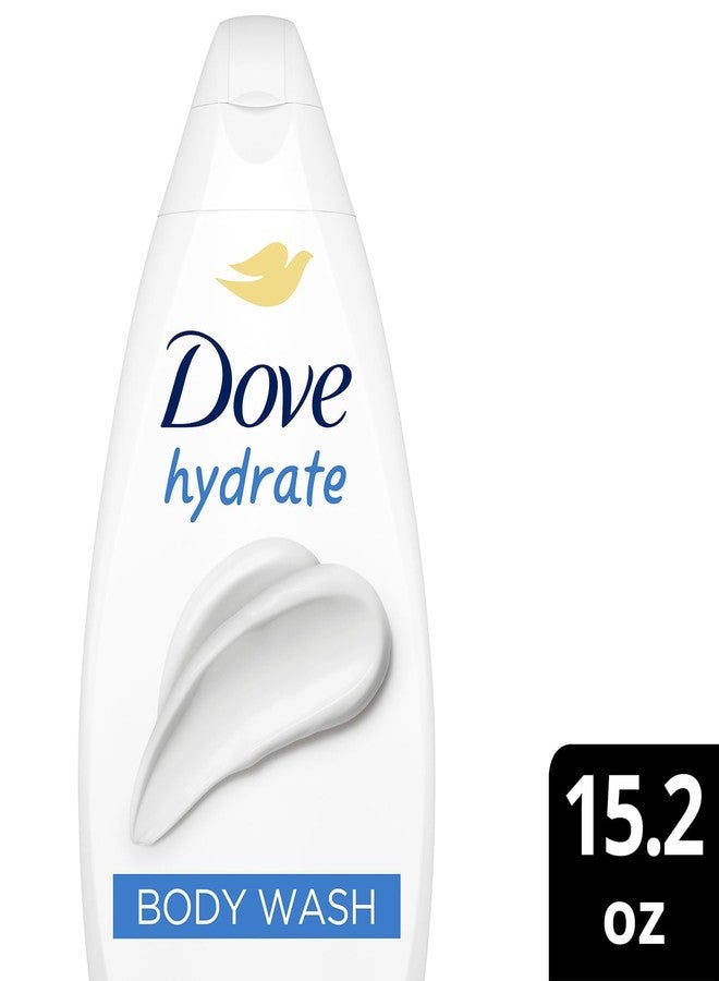 Dove Body Wash, Hydrate 2-Pack - Moisturizing Cleanser for Smooth, Soft Skin, 15.2 Oz Ea - Image 3