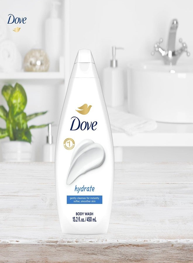 Dove Body Wash, Hydrate 2-Pack - Moisturizing Cleanser for Smooth, Soft Skin, 15.2 Oz Ea - Image 5