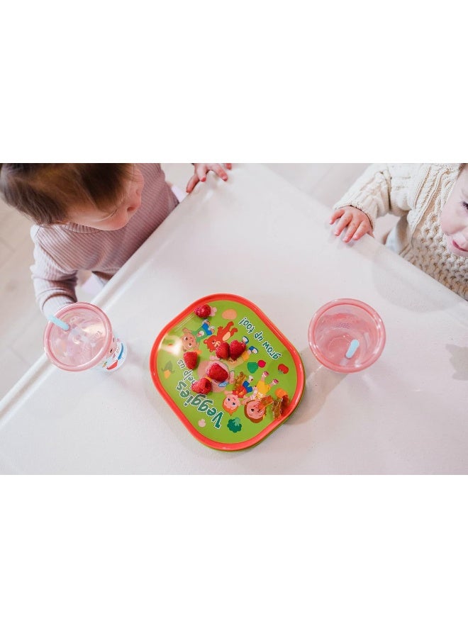 The First Years Take & Toss CoComelon Straw Cups 10 Oz - 8 Toddler Cups - Image 4