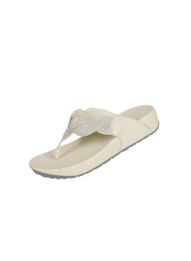 Michelle Morgan - 092-2609 Michelle Morgan Ladies Casual Sandals Silver 214RC872 - Image 1