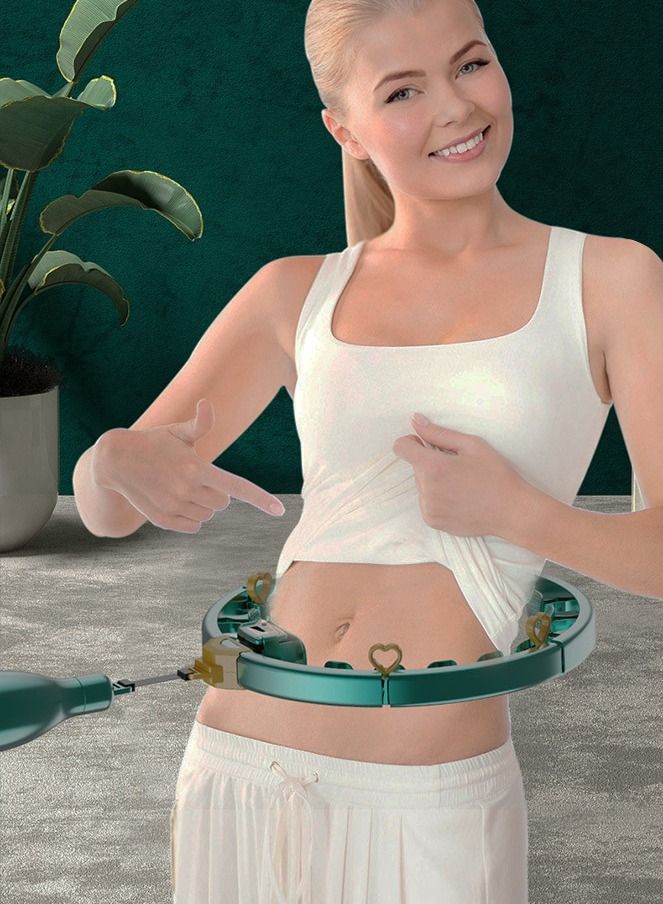 NIBEMINENT Adult Hula Hoop Yoga Exercise Fitness Band Counter Adjustable Size  - Image 4