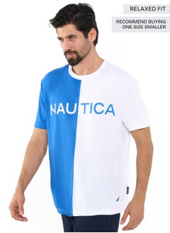 NAUTICA Color Blocked Relaxed Dry-fit Crew Neck T-shirt  - Image 2