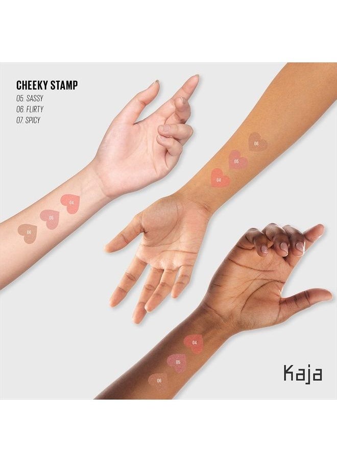 KAJA - KAJA Cheeky Stamp | Gift, Blendable Blush | 06 Flirty - cheery cherry blossom | Cruelty-free, Vegan, Paraben-free, Sulfate-free, Phthalates-free, K-Beauty - Image 1