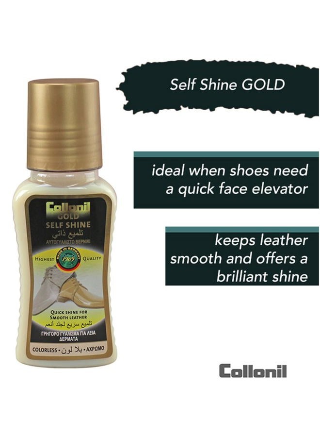 Collonil Leather Shoe Polish Self Shine neutral 4.22 Fl Oz – Shoe cream to bring back the shine of smooth leather shoes, Quick & Easy to use, Made in Germany, Neutral, One size - Image 3