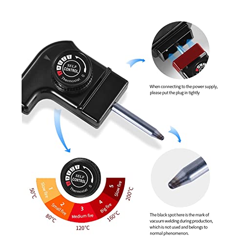 Jolfay Electric Bbq Hot Pot, Non Stick Coating Surface Korean Barbecue Grill Griddle Plate Pan With Glass Lid For Tandoor Veg-Non Veg Kitchen Cooking Baking Frying Pan 1350W - 53 Cm, 27 Cm - Image 4