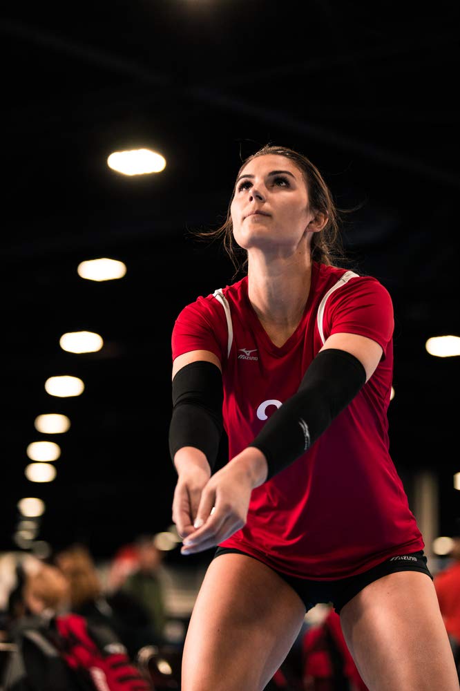 Mizuno Arm Sleeves, Black, OSFM - Image 5