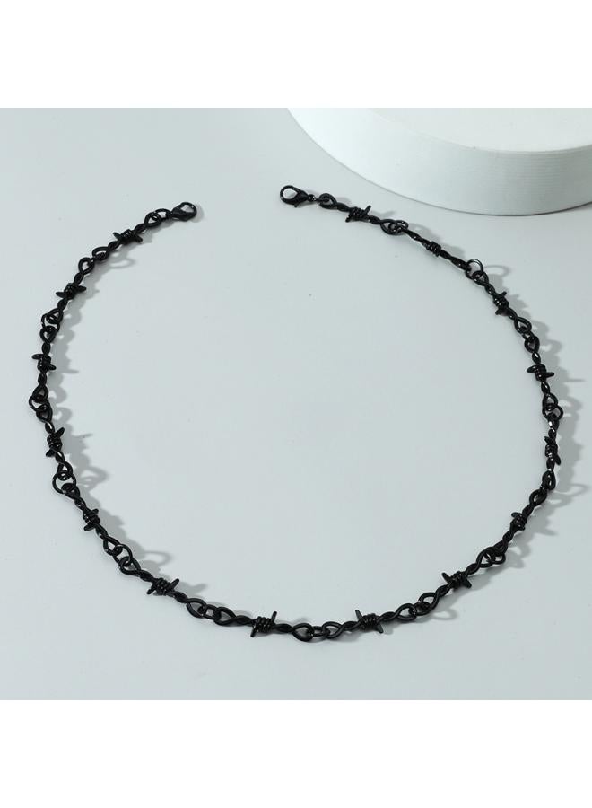 Prickly Thorn Necklace Personality Necklace Men's And Women's Jewelry European And American Hip-hop Fashion Brand Wind Jewelry 