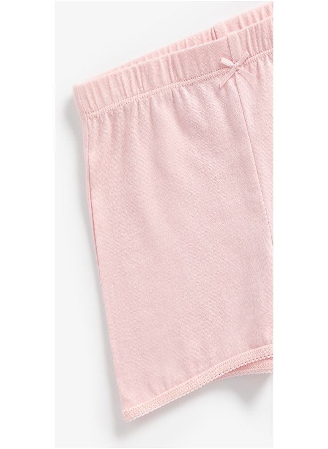 mothercare - Pink and Grey Shorts 2 Pack - Image 1
