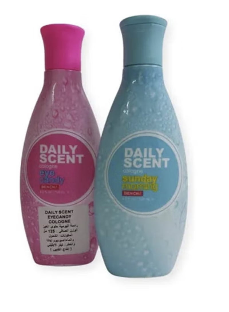 بينش مجموعة من 2 عطر كولونيا ذو رائحة يومية وصباح الأحد - Image 2
