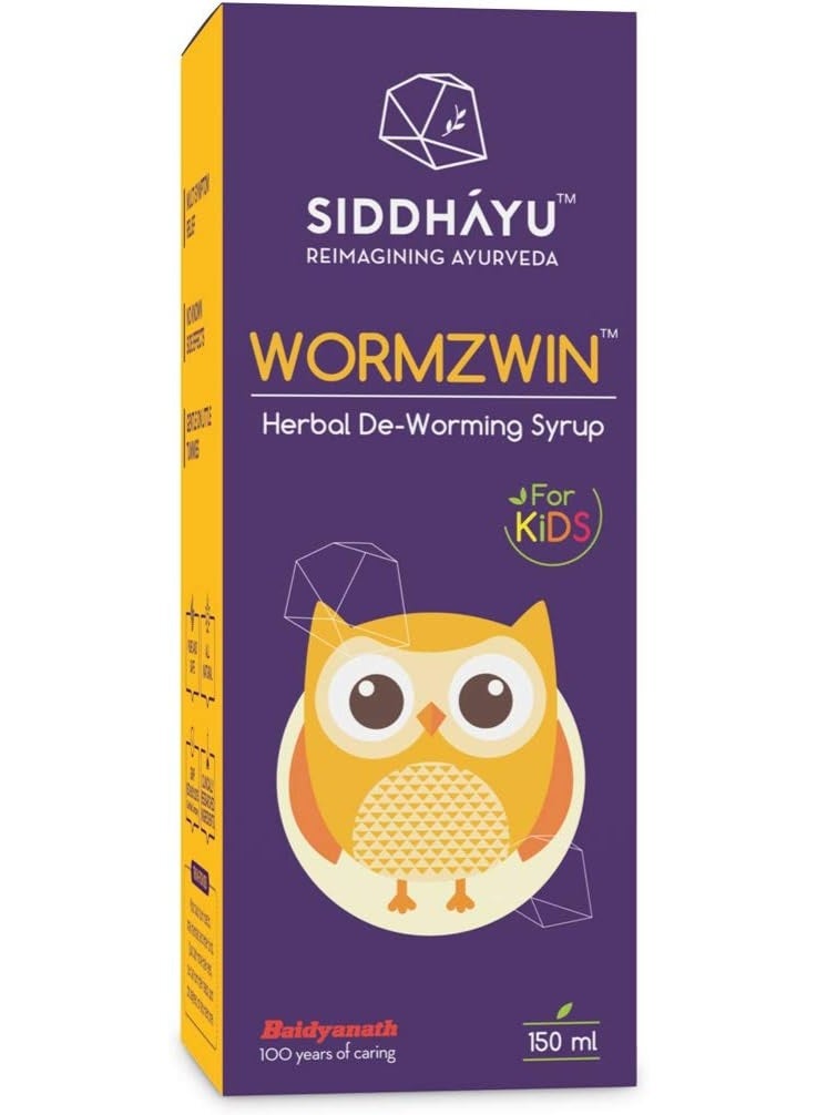 SIDDHAYU WORMZWIN SYRUP 150 ML - Image 2