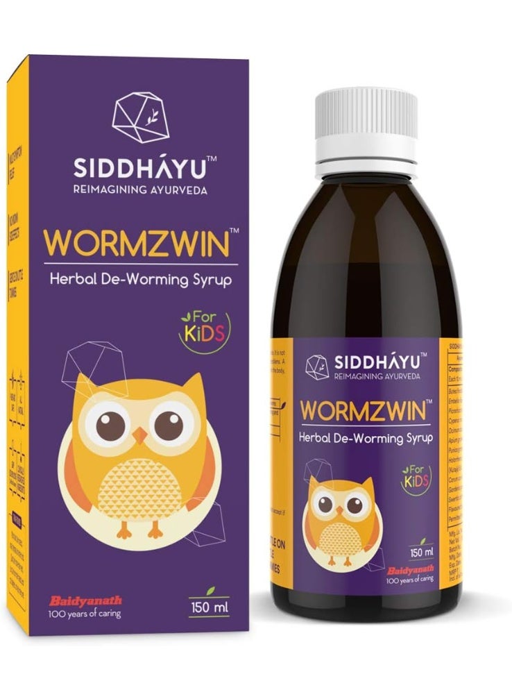 SIDDHAYU WORMZWIN SYRUP 150 ML - Image 1
