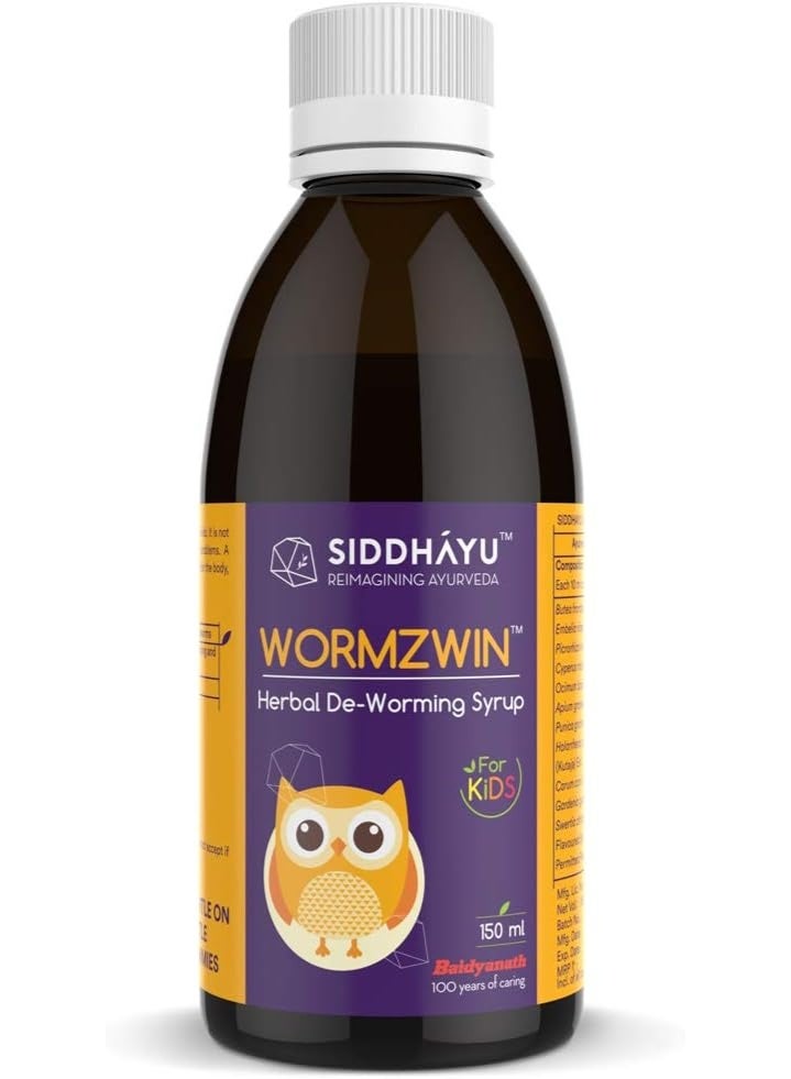 SIDDHAYU WORMZWIN SYRUP 150 ML - Image 3