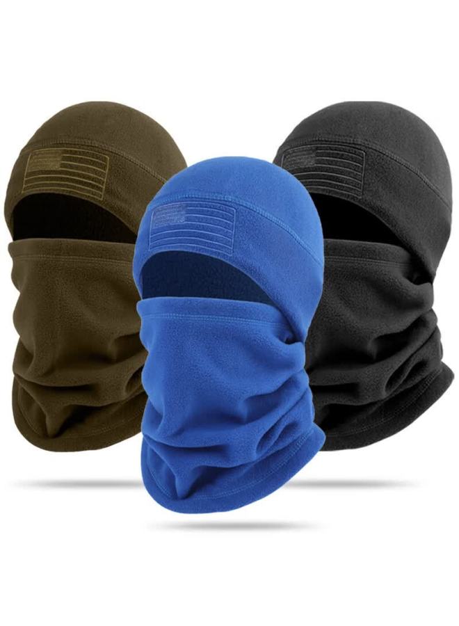Bwnk Winter Cycling Face Mask Warm Windproof Fleece Hat Thickened Full Protection Neck Warmer Head Cover - Image 5