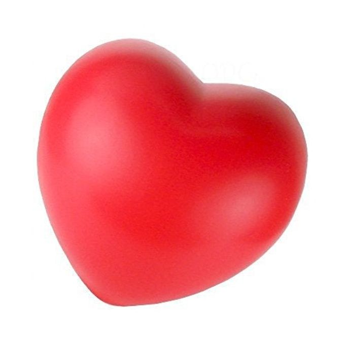 Ariel Heart Stress Toy, Red - Image 4