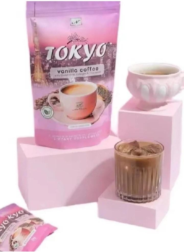 NAMIROSEUS Tokyo Vanilla Coffee With Glutathione, Collagen and Chia Seeds  - Image 3