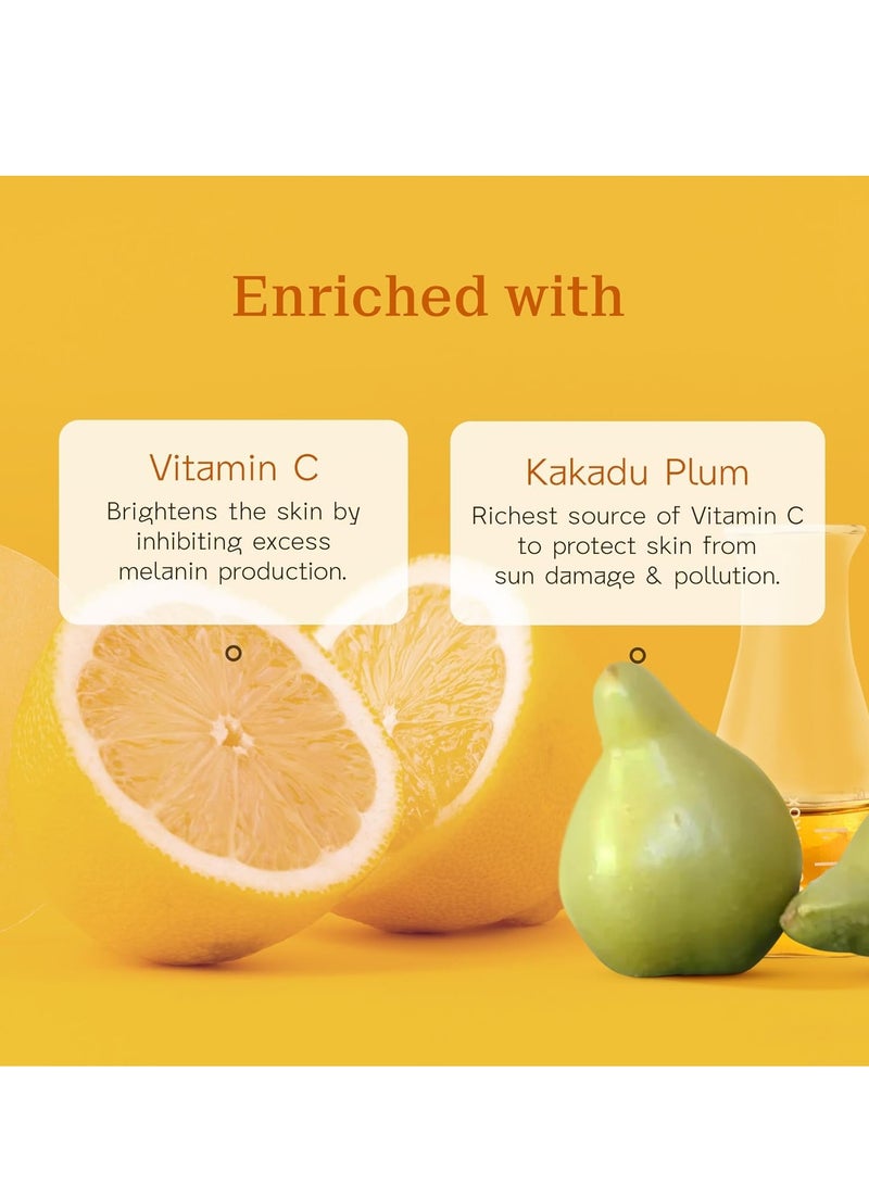 أراتا 1٪ غسول الجسم اليومي المتوهج بفيتامين سي من أراتا لبشرة ناعمة وموحدة اللون | يساعد على تقليل البقع الداكنة والتصبغات | عطر يدوم طويلاً | بدون بارابين بدون كبريتات | 300 مل - Image 5