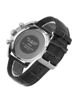 Blade BLADE Spry White 3644G1SSN SS Case & Leather Strap Chronograph Men's Watch  - Image 3