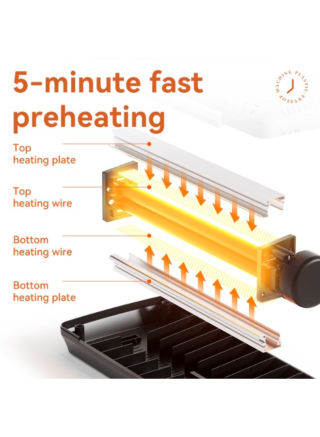 Deli A3 Laminator Machine Hot and Cold 70-125 Mic Fast Preheating Smooth Lamination - Image 4