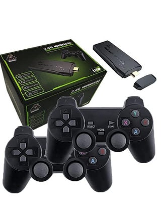 Video Game Console 2.4G Double Wireless Controller Game Stick 4K Games Console Including 64GB Retrogames For PS1/GBA Boy Gift - pzsku/Z15A59E86674BDAAA2558Z/45/_/1727850634/f8a59ae4-6ed7-4420-a274-1549390c5d9c
