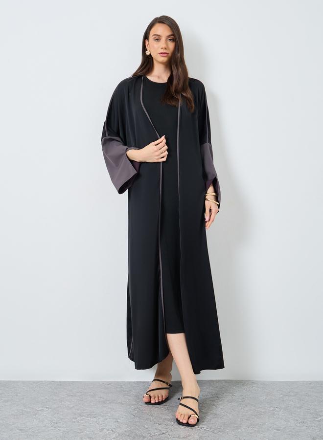 تايك تو عباية مفتوحة بفتحتين في الأكمام - Image 2