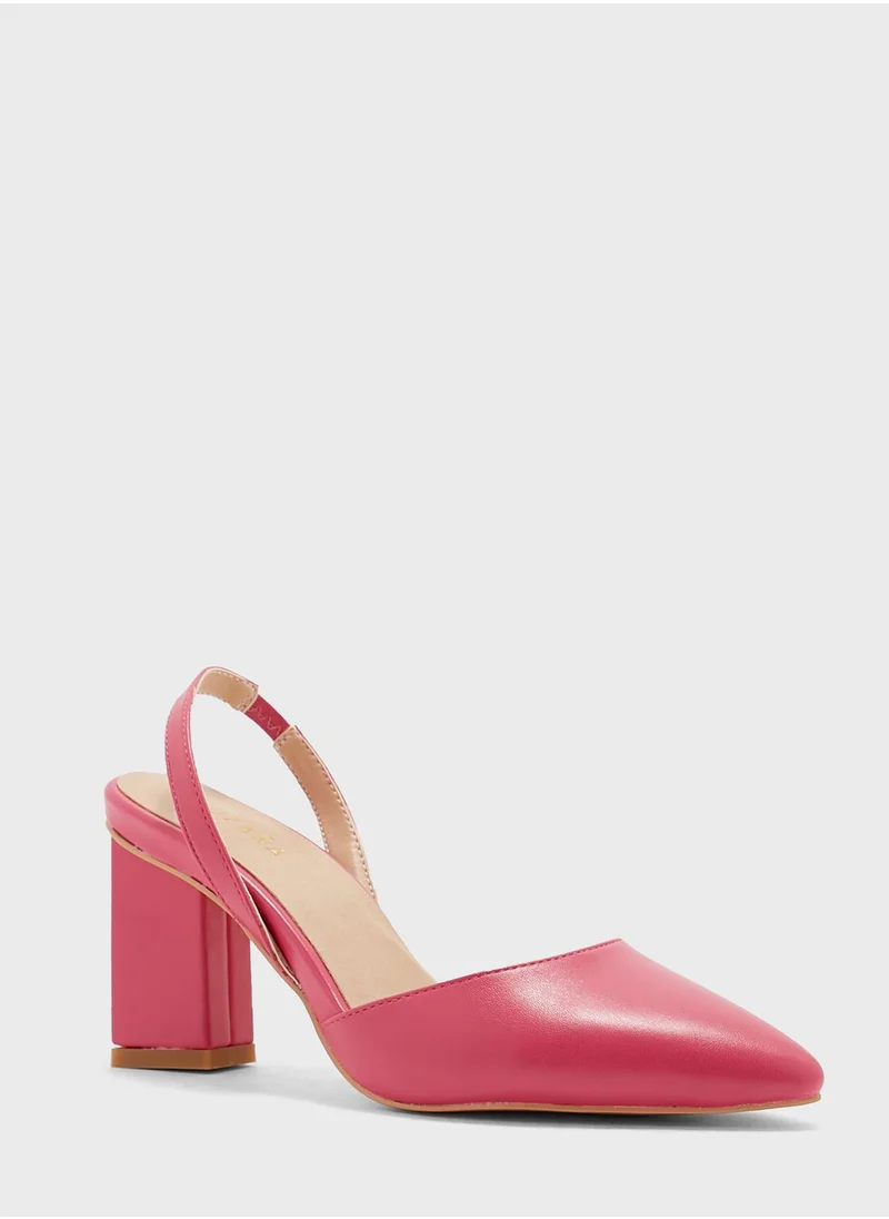 Khizana Slingback Pointed Pump