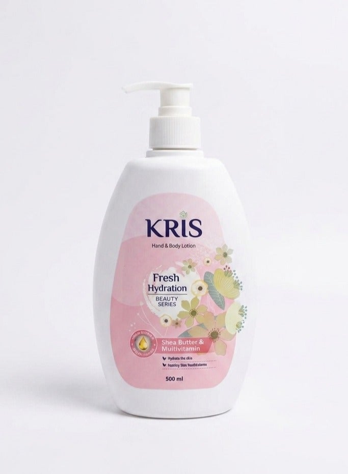 Fresh Hydration Hand & Body Lotion with Shea Butter & Multivitamin 500ml