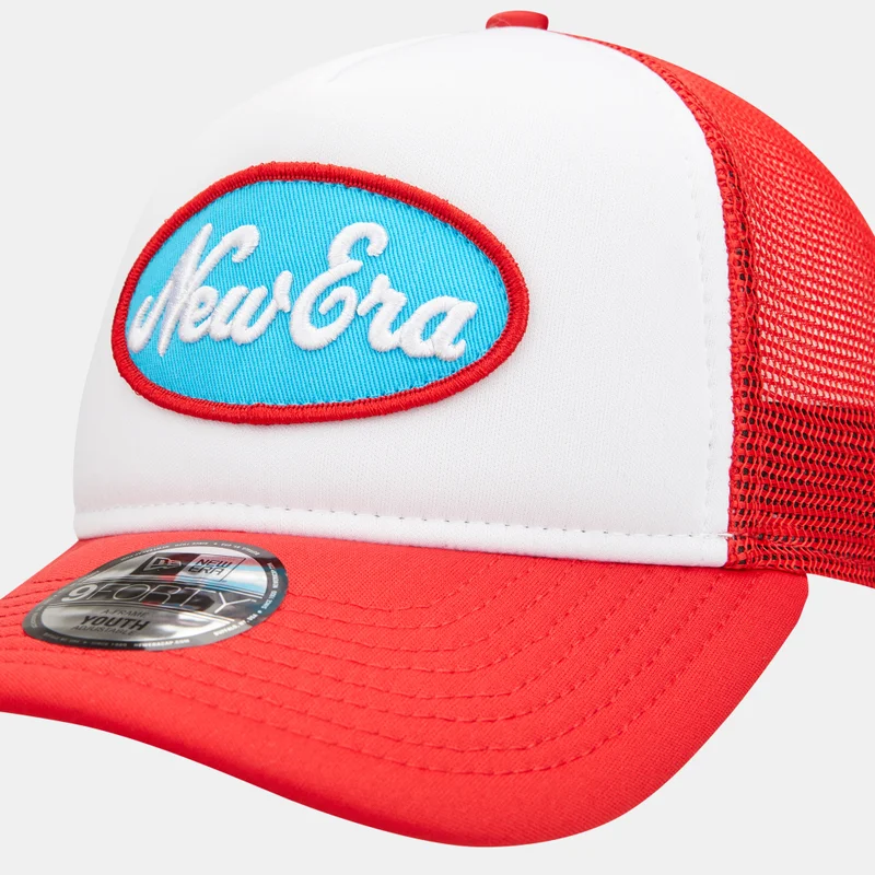 NEW ERA Kids' Oval Patch Trucker Cap