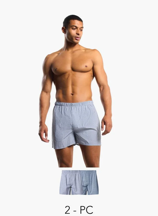 Splash FAV Men Printed Cotton Boxers - Pack of 2