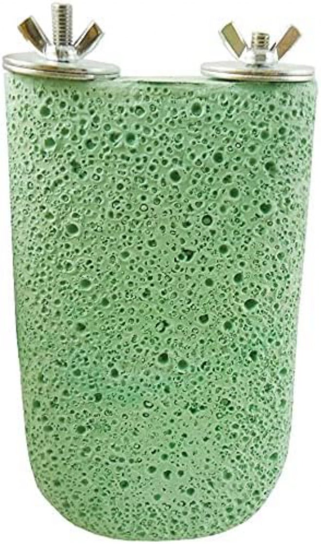 Litewoo Lava Ledge Birds Rats Chinchillas Toys, Teeth Beak Grinding Stone Lava Block for Bird, Parrots, Hamsters and Rabbits, Mineral Block, Easy Installation, Random Color L - Image 4