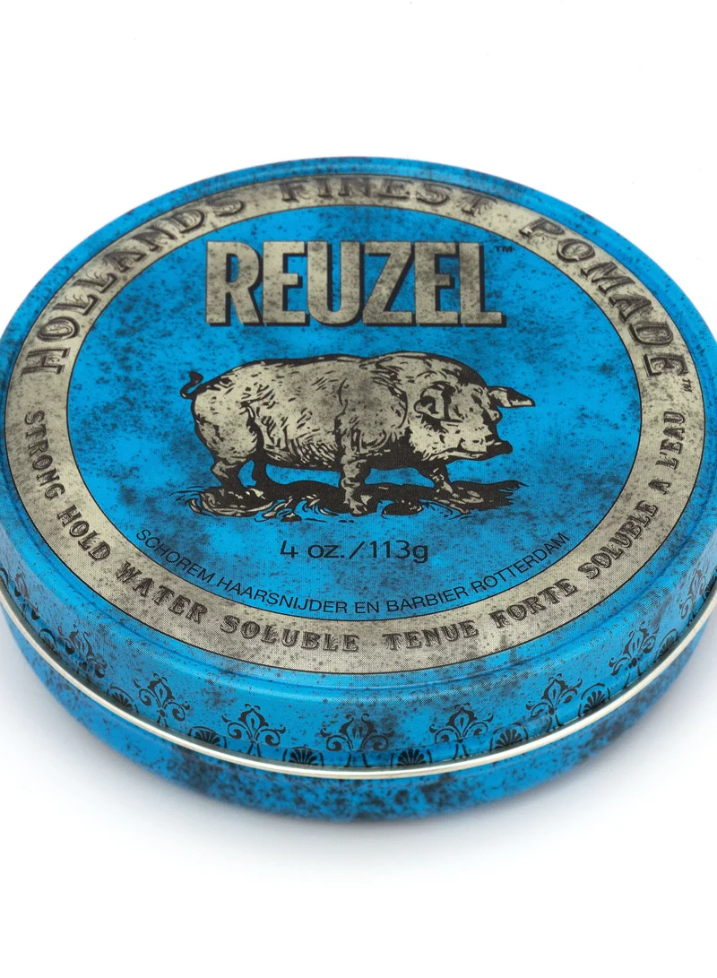 Reuzel Blue Strong Hold Water Soluble - 4oz/113g