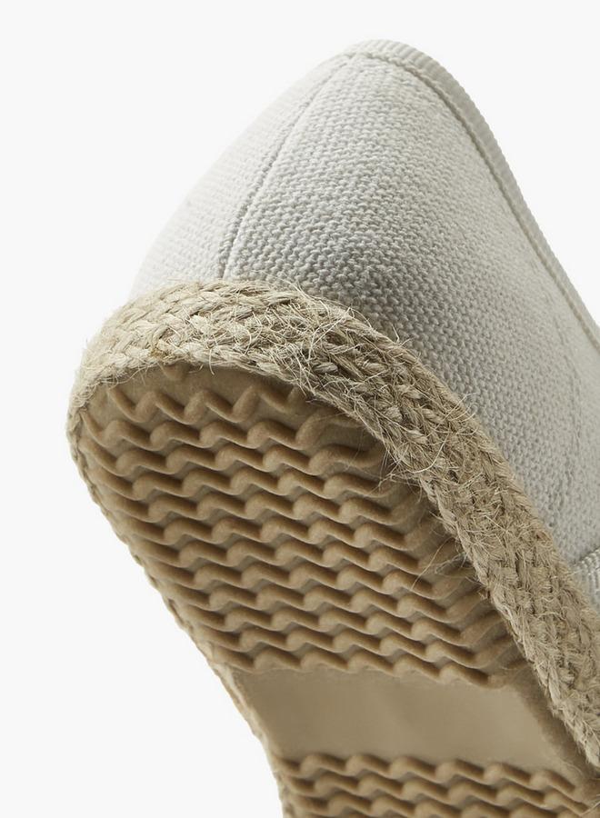 Peppermint Boys Eyelet Detail Espadrille Loafers - Image 4