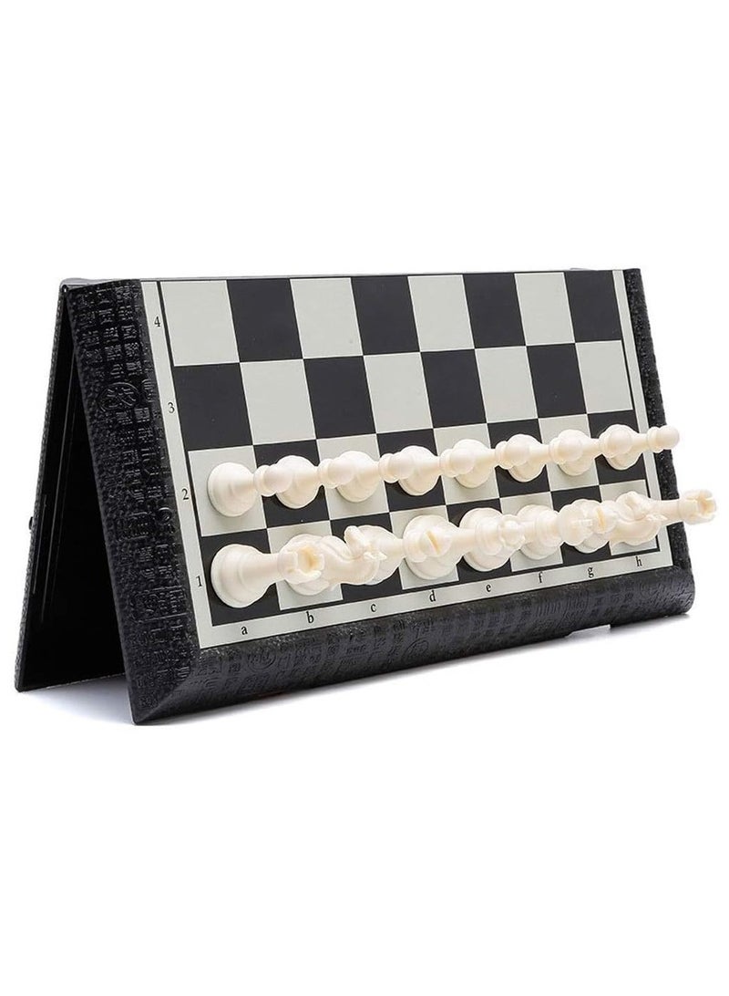 Toy Box Chess Set with Folding Magnetic Travel Games Board Size 47cm - Image 3