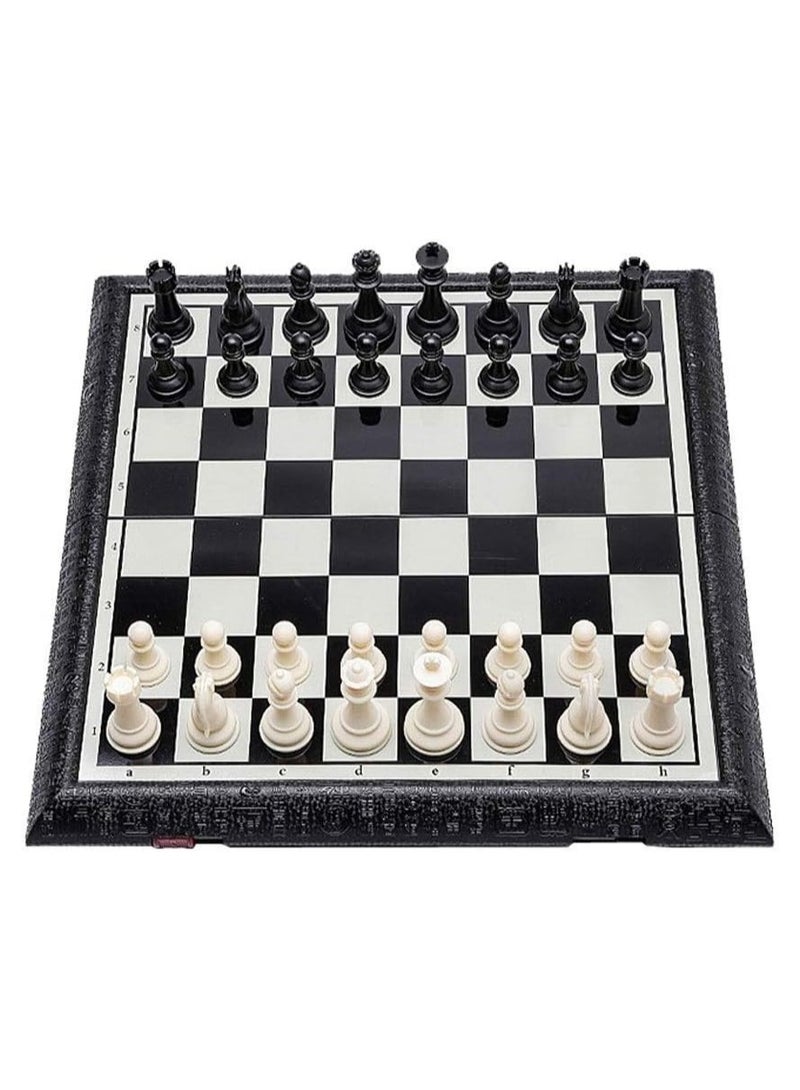 Toy Box Chess Set with Folding Magnetic Travel Games Board Size 47cm - Image 5