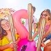 Sotiff 6 Pcs Inflatable Baseball Bat Blow up Baseball Ball Sports Themed Inflatable Bat Blow up Party Favors Summer Beach for Birthday Carnival 2953 InchesWood - Image 4