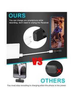 DIGI CORE Wireless Microphone For iPad Type-C Phone Plug-Play Wireless Lavalier Mic For Video Recording Live Stream Vlog YouTube TikTok Facebook Mic  - Image 4