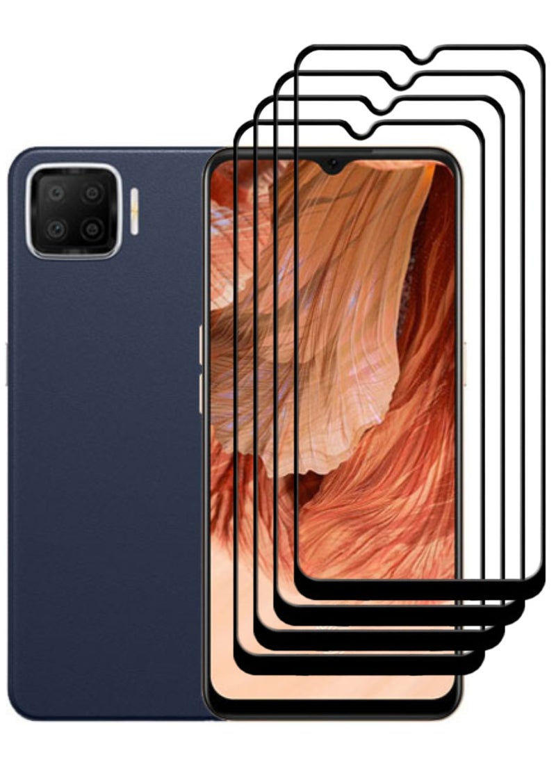 ACLIX 4 Pieces Antistatic ESD Dustproof Premium Quality High Definition Tempered Glass Screen Protector Designed For Oppo A73 - Image 1