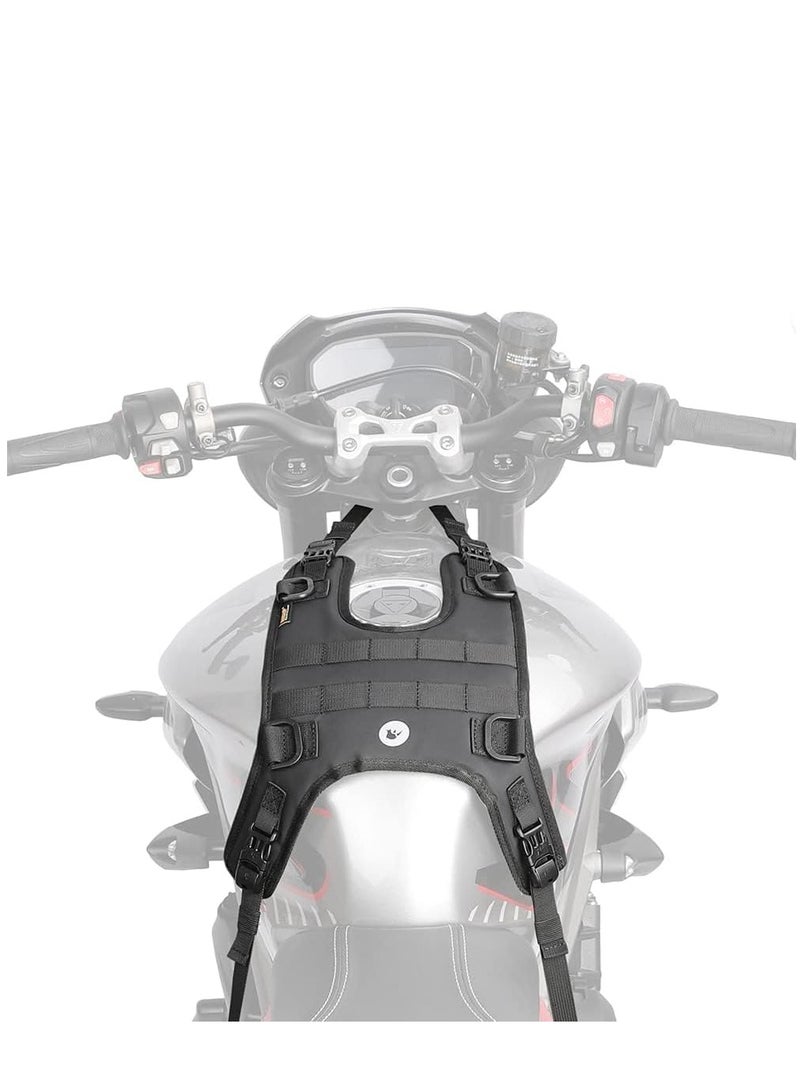 KASTWAVE Motorcycle Tank Bag, Bumper Bag Universal Saddle Bag Mounting Base - Image 2