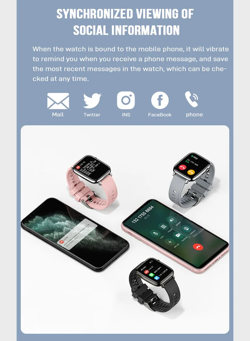 Seventy Five Smart Watch With Multiple Fitness Features